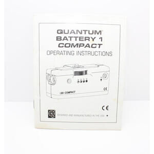 Quantum Battery 1 Compact Operating Instruction Manual Original